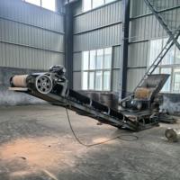 Concasseur à marteaux portable PE 150*250, contrôlé par PLC, entraîné par moteur, haute efficacité, utilisation minière, capacité maximale 300t/h, certifié CE