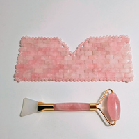 Gems Natural Jade Sleep Mask & Blindfold Eye Anti-Aging Rose Quartz Cold Therapy Which Soomthing Cooling