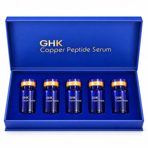 Sérum bleu, fabrication OEM, marque privée, produit de soin du visage hydratant et nourrissant - Product Image 3