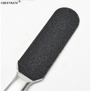 Lime à <span class=keywords><strong>sable</strong></span> réutilisable double face en acier inoxydable pour les soins des <span class=keywords><strong>pieds</strong></span> lime à callosités outil de pédicure professionnel vente en gros - Product Image 6