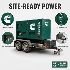 เครื่องกำเนิดไฟฟ้าดีเซลแบบเงียบ 50kVA ขับเคลื่อนด้วยเครื่องยนต์คัมมินส์ 220V 3 เฟส 4 สูบ สำหรับโครงการอุตสาหกรรม - Product Image 4