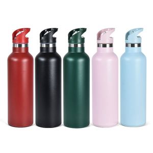 Botella de Agua Deportiva Aislada de Acero Inoxidable, de Doble Capa, Boca Ancha, Estilo Americano, de Gran Capacidad (25 oz) - Product Image 2