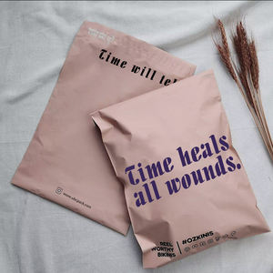 Bolsa Cosmética Esmerilada Sin Cierre, Sobres de Polietileno Extra Grandes Autoadhesivos para Envío - Product Image 1