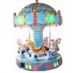 Carrusel de Parque de Atracciones Grande, Máquina de Videojuegos Operada con Monedas, Versión Deluxe para 3-6 Personas, Máquina de Juego Popular en Internet - Product Image 6