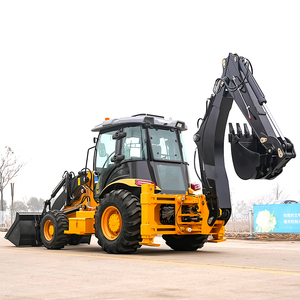 KOSTENLOSER VERSAND Retro excav adora 4 X4 Bagger lader Ce Euro 5 Epa Digger Loader Traktor mit Lader und Bagger lader
