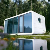 Maison préfabriquée permanente avec structure en acier, maison modulaire conforme aux normes internationales