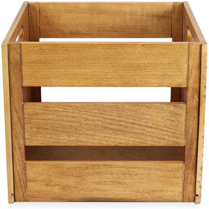 2021 New Good Quality Cheap Price Wooden Record Crate holder Wooden Record Crate