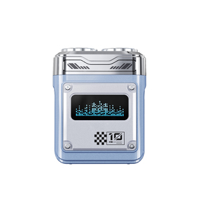 Tondeuse à barbe électrique étanche IPX7 en alliage d'aluminium et ABS pour l'entretien masculin, certifiée CE/ROHS/FCC - Product Image 2