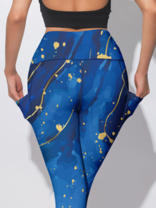 Không có moq/mô hình tùy chỉnh/thả-mua sắm/bán buôn phong cách mới cao eo Tummy kiểm soát Quần Yoga liền mạch, cộng với kích thước thoải mái xà cạp cho phụ nữ, tùy chỉnh của phụ nữ quần áo - Product Image 4