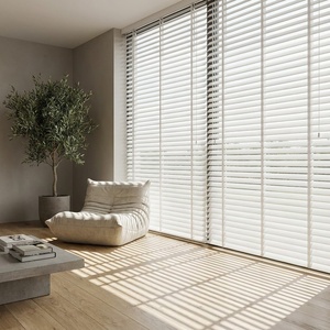 Nouvelles stores vénitiennes sans fil en PVC imitation <span class=keywords><strong>bois</strong></span>, stores vénitiennes en PVC imitation <span class=keywords><strong>bois</strong></span> de 5 <span class=keywords><strong>cm</strong></span> de largeur - Product Image 2