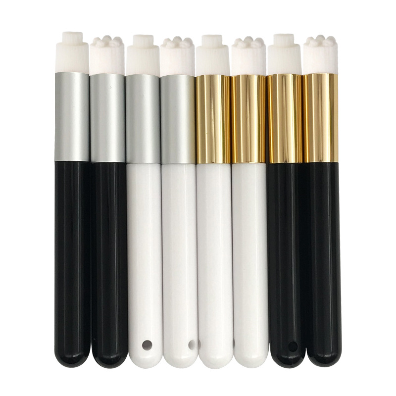 Пользовательский логотип, черный нос, частная торговая марка, Очищающая щетка для ресниц, очищающая кисть для наращивания ресниц, очищающая Кисть для макияжа