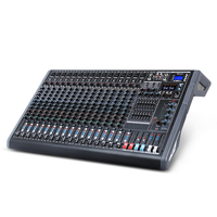 Console de mixage audio professionnelle Biner PG18 intégrée à 18 canaux avec réglage équilibré à 7 segments pour les grandes performances scéniques