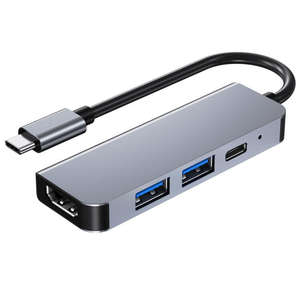 Ordinateur portable haute vitesse 4-en-1 station d'accueil type usb C hub avec hd-mi PD TF SD lecteur de carte usb <span class=keywords><strong>hubusb</strong></span> lecteur de carte - Product Image 2