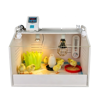 Boîte d'élevage portable pour poussins, incubateur de 30 œufs, plateau d'élevage pour oiseaux et reptiles