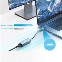 Adaptateur Ethernet Gigabit USB C, adaptateur réseau LAN Gigabit USB 3.0 vers RJ45 1000 Mbps, adaptateur Ethernet vers USB C, pour MacBook Pro
