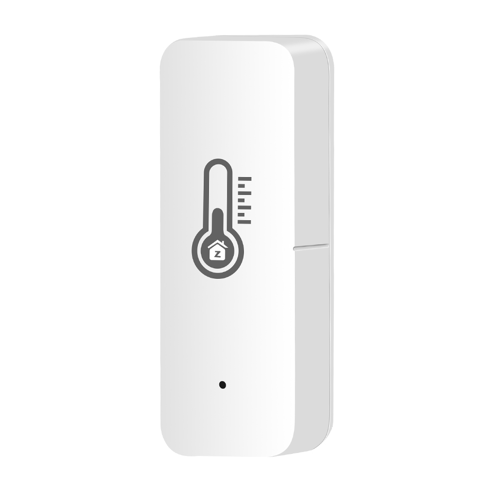 Датчик температуры и влажности SMATRUL Tuya zigbee, комнатный гигрометр, термометр, детектор с голосовым оповещением, Alexa Google Home