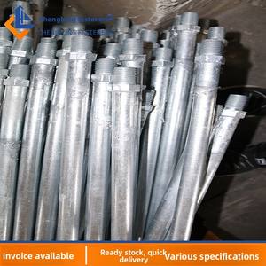 Boulons de fondation <span class=keywords><strong>à</strong></span> tête annulaire galvanisés <span class=keywords><strong>à</strong></span> chaud en stock pour fabricants, chevilles <span class=keywords><strong>d</strong></span>'<span class=keywords><strong>ancrage</strong></span> pour câbles de tension, tiges de câble de tension encastrées, anneaux de levage - Product Image 4