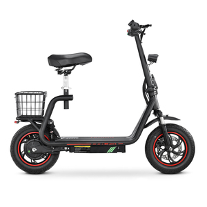 Scooter électrique <span class=keywords><strong>BOGIST</strong></span> M5 Pro de 12 pouces en stock en entrepôt européen avec pneu 48V 15AH 500W siège et porte-bagages - Product Image 5