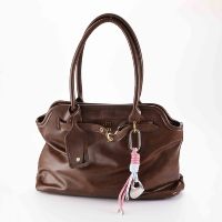 En gros, Breloques de sac en macramé faites main, mignonnes et tendance, avec pendentifs porte-clés en cordon tressé à nœuds, motifs cœur, imprimé léopard et chien ballon, et décorations
