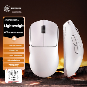 EWEADN X23pro paw3311 nhẹ 8K phản ứng nhanh RGB Macro lập trình không dây Chuột chơi game Ba chế độ eSports - Product Image 6