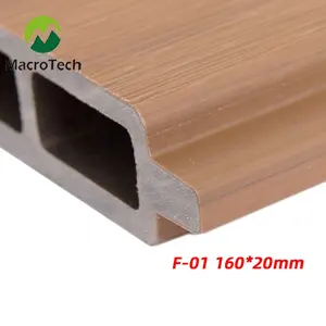 Wood Plastic Composite Fireproof Manufacturer Fences For Outdoor Patios Fence Board