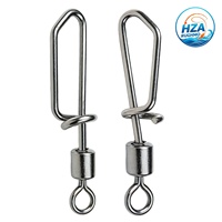 Promotion : Clips de raccordement pivotants à mousqueton en forme de T en acier inoxydable et cuivre à forte résistance à la traction pour la pêche