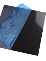 Vente d'usine : Plaque de fibre de carbone de haute qualité 0,2-80 mm, feuilles de carbone véritable disponibles dans toutes les tailles, finition sergé mate.
