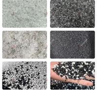 Broyeur de plastique avec moteur diesel, machine de recyclage de déchets plastiques, Chine