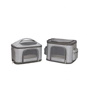 BSCI Factory Airline approved double layer pet <b>backpack</b> removable convenient pet <b>cat</b> <b>backpack</b> dog <b>backpack</b> - Product Image 5