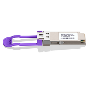Ricetrasmettitore in Fibra Ottica 100GBASE-CWDM4 10km QSFP28 LR4, Temperatura -20°<span class=keywords><strong>C</strong></span> ° Da <span class=keywords><strong>C</strong></span> a +85 ° <span class=keywords><strong>C</strong></span> Duplex <span class=keywords><strong>LC</strong></span> per Juniper per Cisco per Alte Prestazioni - Product Image 3