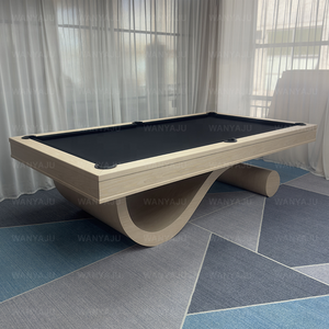 Table de <span class=keywords><strong>billard</strong></span> multi-jeux en bois massif de luxe moderne Jiujiang, personnalisable, avec options de hockey sur <span class=keywords><strong>air</strong></span> et baby-foot, en gros, à vendre - Product Image 3