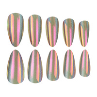Faux ongles français transfrontaliers, capsules d'ongles à coller, autocollants pour ongles, style minimaliste, prêts à poser