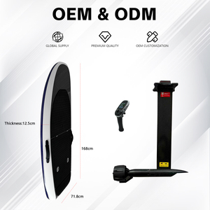 Nouvelle planche de <span class=keywords><strong>surf</strong></span> <span class=keywords><strong>électrique</strong></span> Efoil en carbone 8KW, vitesse 45km/h, batterie 58AH, pour sports nautiques, assistance au <span class=keywords><strong>surf</strong></span> - Product Image 3