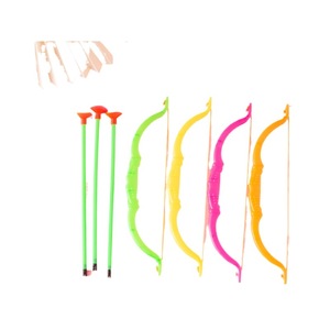 Jouet d'arc et de flèches en plastique pour enfants, avec ventouse, pour jeu en intérieur, de 3 à 7 ans, jeu d'archerie unisexe, cadeau - Product Image 3