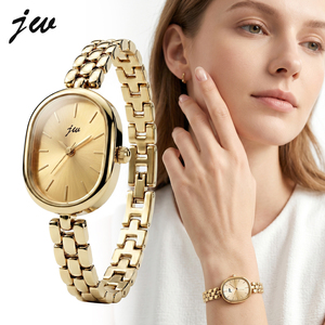 Relojes para mujer de nicho, de alto valor, artísticos, versátiles, sencillos y elegantes, con esfera ovalada. - Product Image 3