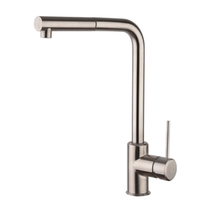 Grifo Monomando para Fregadero con Rociador Extraíble, Negro Mate, 46 cm de Ancho, 26 cm de Altura, Grifo de Cocina - Product Image 1