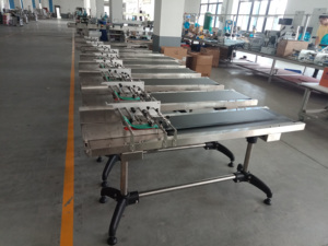 NY-826 tự động ma sát Pouch Feeder thẻ phân trang băng tải cho hàng loạt mã hóa máy QR mã vạch ngày Máy in phun - Product Image 6