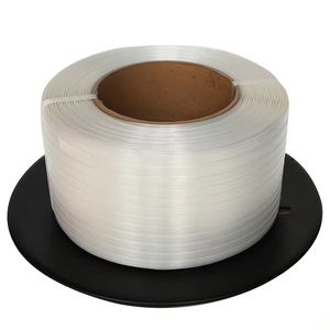 Vente en gros d'usine Sangle en cordon composite de 16 mm Sangle en fibre blanche pour la fixation de cargaisons - Product Image 4