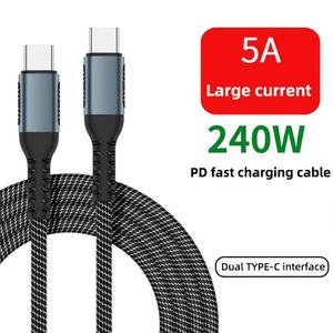 PD 100W 5A Fast Charging <b>Cable</b> Type C to Type C Charger <b>Cable</b> Universal 1m 1.5m 2m for Laptop/Mobile Phone - Product Image 5