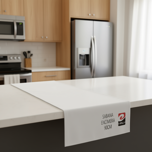 Sabana Encimera 90Cm Osan Platti Home Blanco - Product Image 2