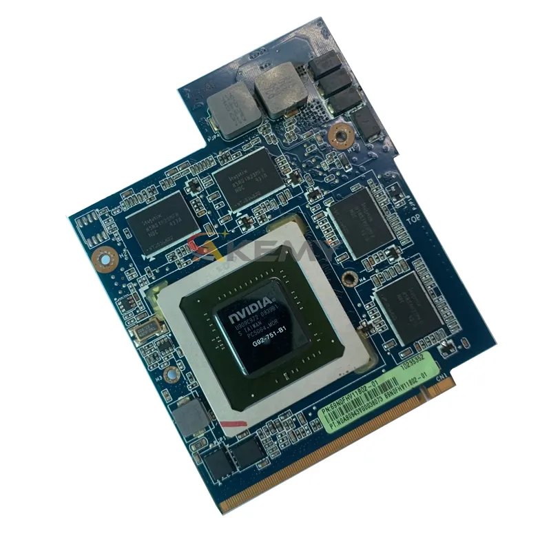GTX 260M GTX260M G92-751-B1 DDR3 1GB MXM VGA Card Cho ASUS G51J G61J G60J G60VX G51VX Máy Tính Xách Tay