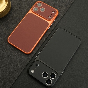 Coques de protection rigides en cuir magnétique pour téléphones portables, style professionnel, pour hommes, vente en gros, pour iPhone 17 16 15 Pro Max - Product Image 5