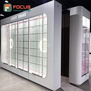 ตู้โชว์บุหรี่แบบกระจกพร้อมกุญแจล็อค ชั้นวางหลายชั้น ปลอดภัย - Product Image 4