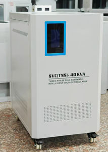30kva 380V 440V 25kva 40kva Svc trifásico Tns estabilizador de potencia 220V regulador de voltaje para uso Industrial cobre 50Hz LED LCD - Product Image 3