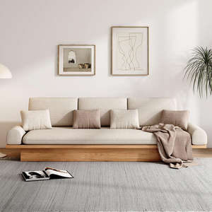 <span class=keywords><strong>Coussin</strong></span> de <span class=keywords><strong>canapé</strong></span> nuage personnalisé à une place, éponge haute densité, tissu de toutes tailles, matelas en duvet, bois massif - Product Image 6