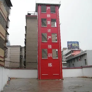 Изготовленная на заказ производителем высокопрочная стальная конструкция — пожарная тренировочная вышка для симуляционных тренировок - Product Image 1