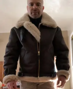 Giacca da uomo in pelliccia a maniche lunghe con cappotto caldo da uomo Heavy Craft