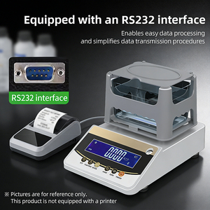 Densímetro de Oro del Fabricante, Hidrómetro Digital de Laboratorio, Probador de Metales Preciosos, Densímetro Recargable de 600g 0.01 - Product Image 4