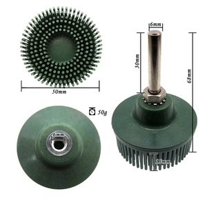 Disques à poils verrouillables de 2 pouces <span class=keywords><strong>Brosse</strong></span> abrasive en caoutchouc émeri Meule de polissage - Product Image 4