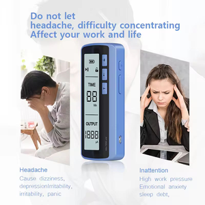 Beyin stimülasyonu elektroterapi derin nörogeribildirim terapi cihazı kafa masajı uyku sakin - Product Image 3